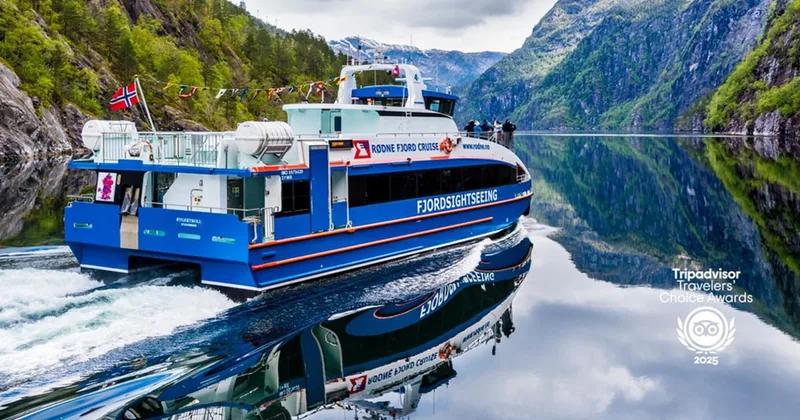 Fra Bergen: Det originale fjordcruiset til Mostraumen