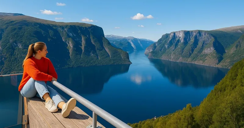 Bergen: UNESCO fjordcruise, Flåm og Stegastein – inkl. lunsj
